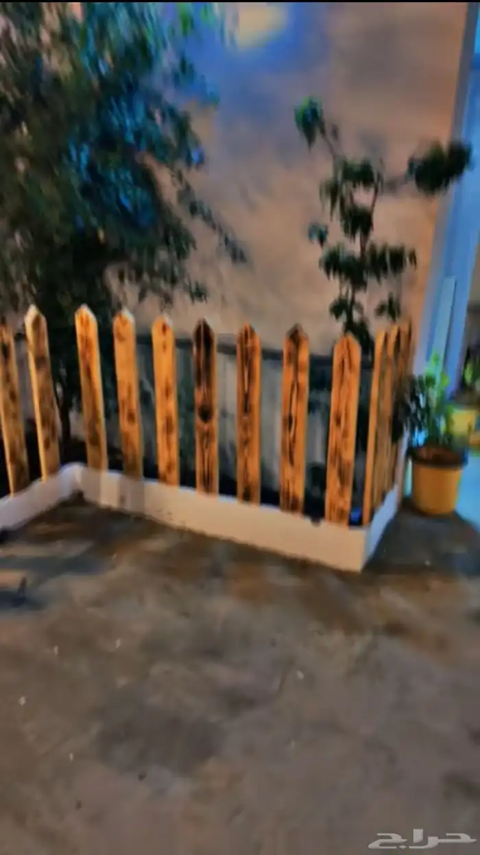 سور خشبي للحدايق 2