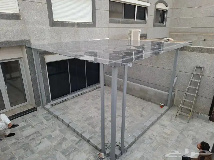 مظلات سواتر وجميع أعمال الحداده 2