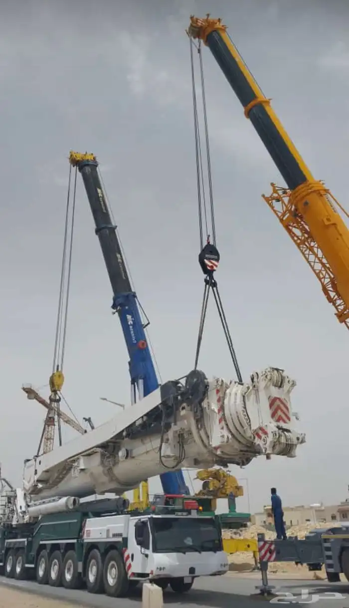 كرين 1200 طن  Crane 500 tons 750 tons 1200 tons 0