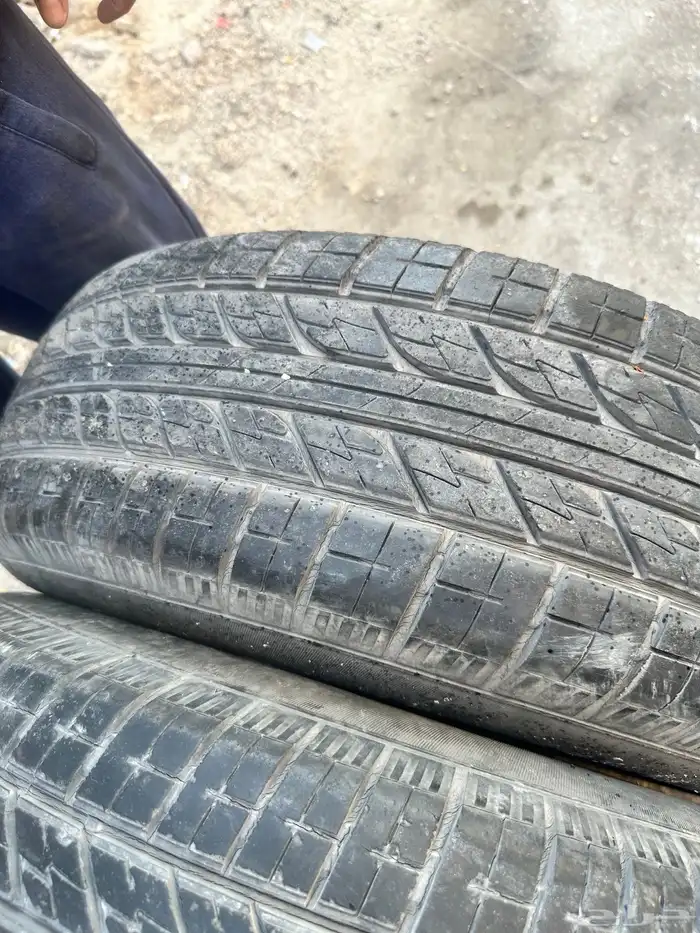 كفرات هنكوك دعسه قديم 255 70 16 6
