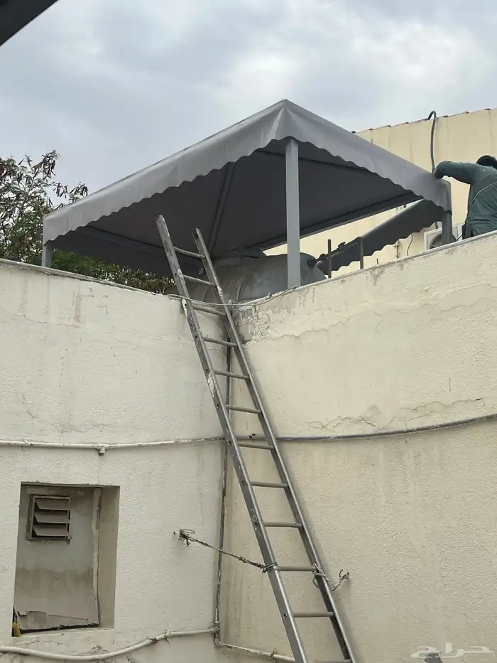 تركيب سواتر ومظلات 4