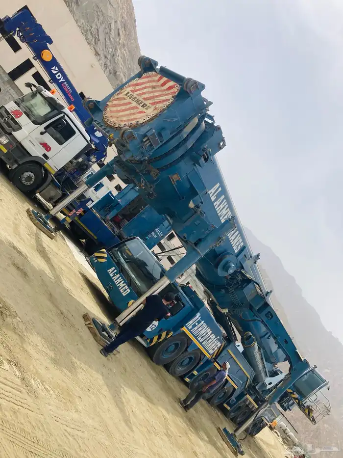 كرين 1200 طن  Crane 500 tons 750 tons 1200 tons 4