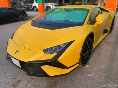 لامبورجيني هوراكان اصفر 2023 للايجار 3