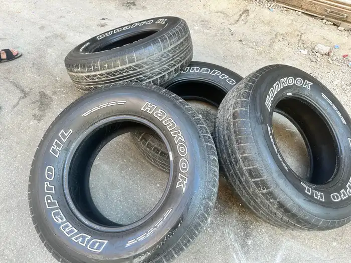 كفرات هنكوك دعسه قديم 255 70 16 2