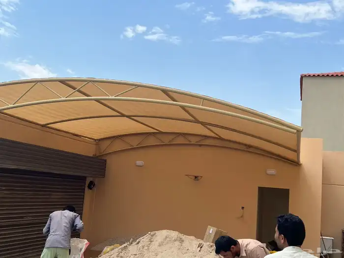 تركيب سواتر ومظلات 2