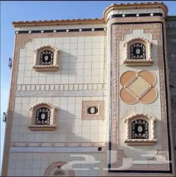 لياسه ملونه ديكورات خارجيه كسر رخام 0