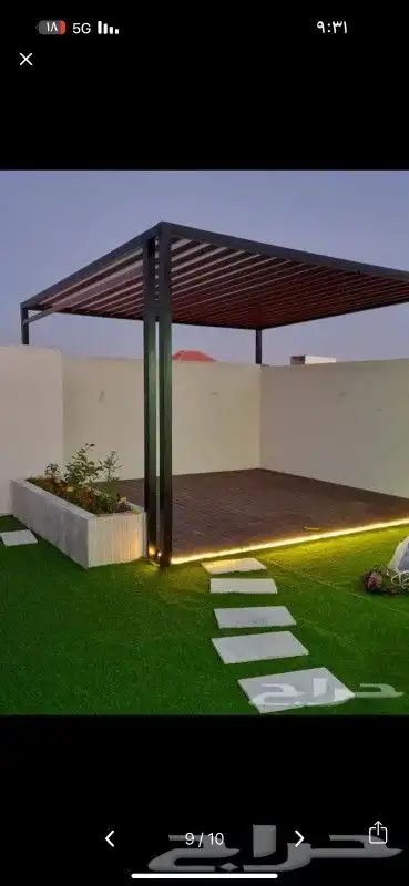 تنسيق وتصميم الحدائق 1