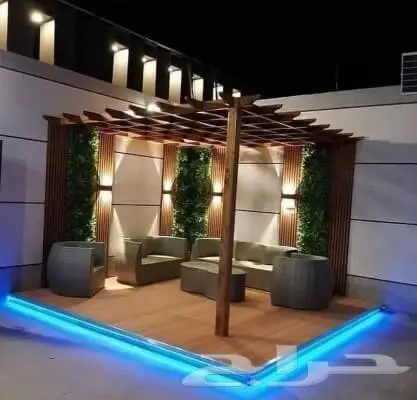 ديكور تنسق حدائق ديكور داخلي بديل خشب ارضي wpc 16