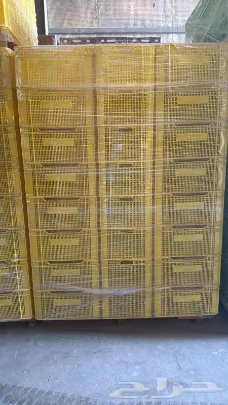 صناديق بلاستيك صناديق دواجن خضار تمور 0