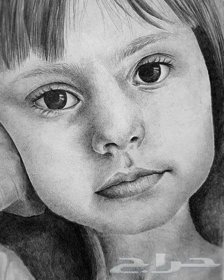 لوحات رسم بورترية رسم شخصيات 3