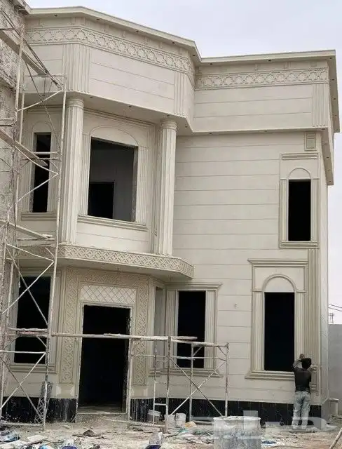 معلم ديكورات خارجيه بديل الحجر الطبيعي 2