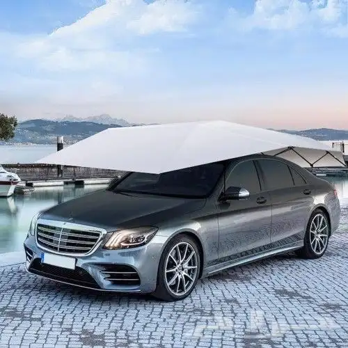 مظلة لجميع انواع السيارات  حجم صغير بعد التسفيط 0