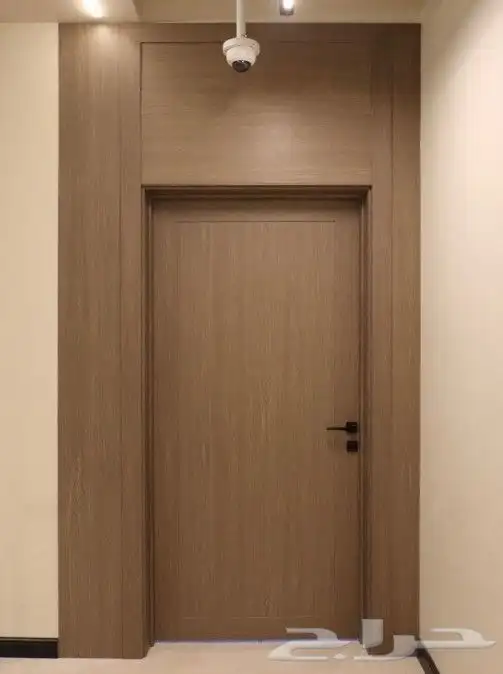 نجار ابواب خشب باب دبل بي سي 8