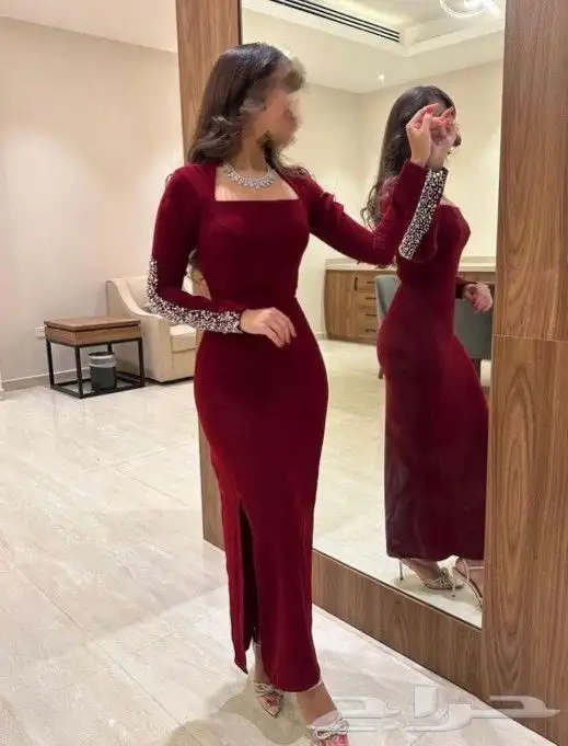 تشكيلة واسعه من فساتين المخمل و فساتين المناسبات و سهرات 1