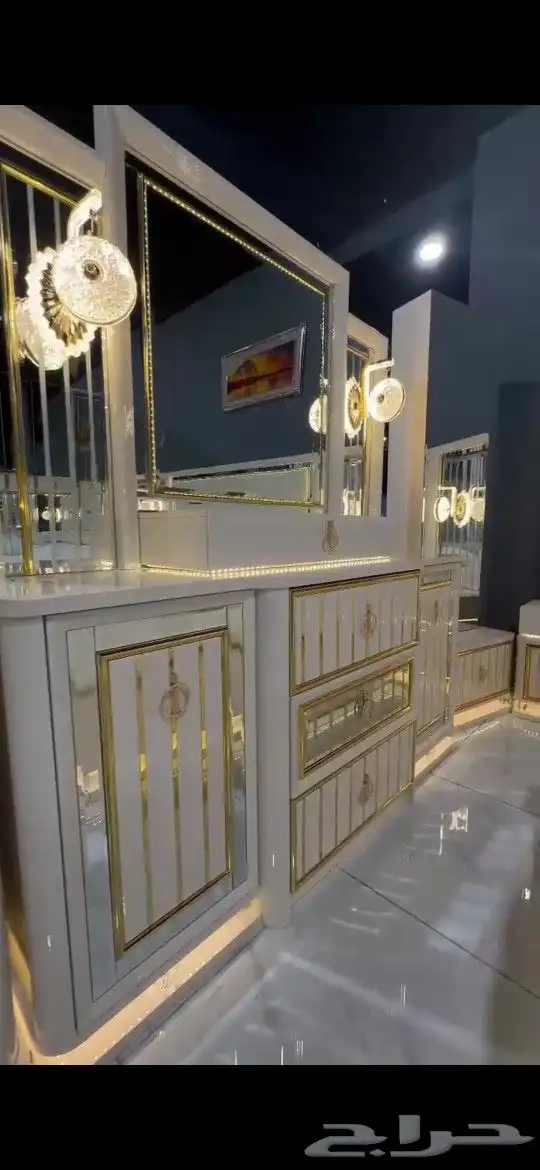 اجمل غرف نوم مع اناره رومنسيه 6