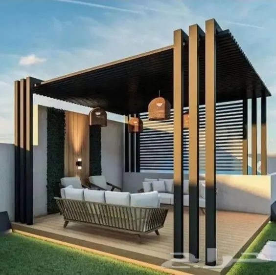 ديكور تنسق حدائق ديكور داخلي بديل خشب ارضي wpc 27