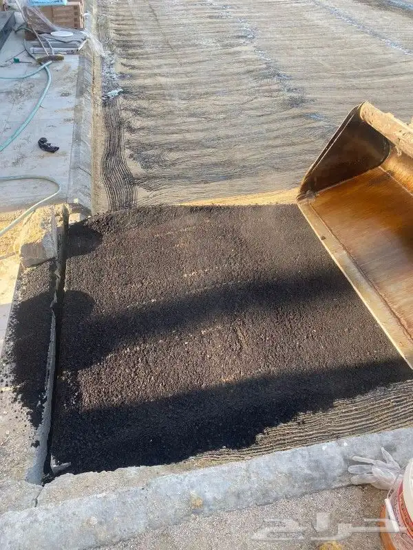 عمل ازفلت أسفلت وتخطيط الطرق 3