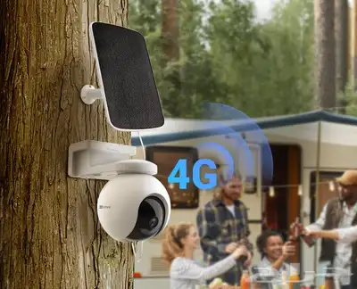 كاميرا لاسلكية بشريحة بيانات 4G لأصحاب المخيمات والحلال 3