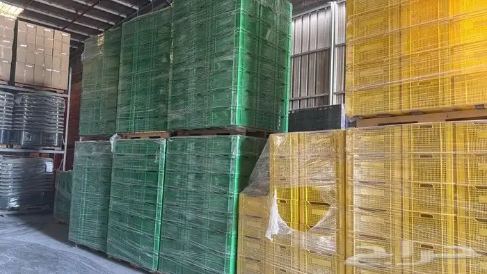 صناديق بلاستيك صناديق دواجن خضار تمور 1