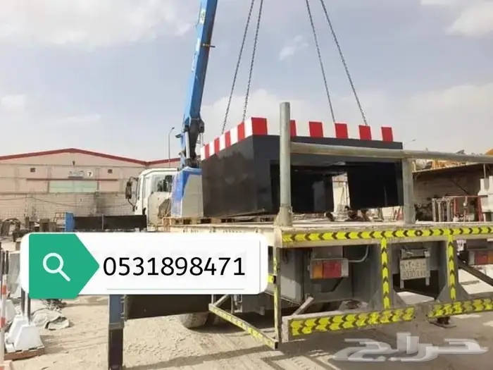 حواجز الخرسانة قواعد مصدات مواقف حواجز طرق 3