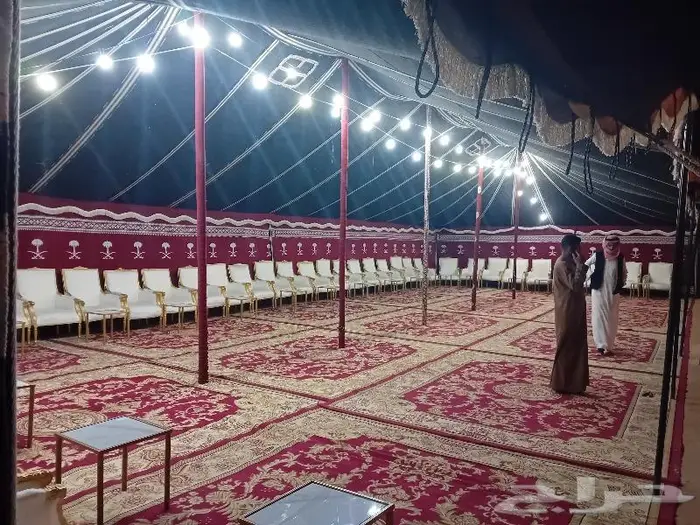 تاجير خيام وبيوت شعر دفايات غاز كراسي وطاولات جميع الانواع 6