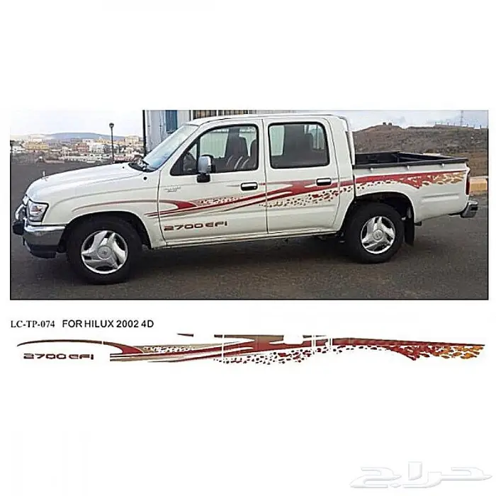 شطرطون تويوتا هايلوكس 4