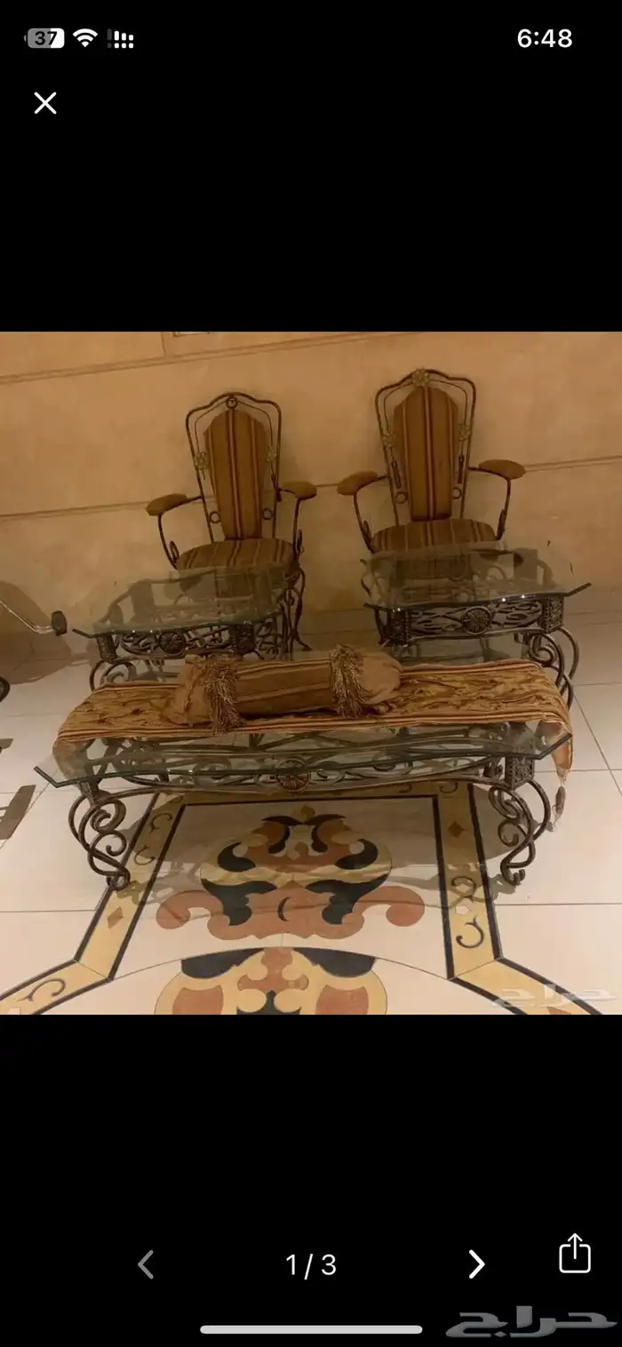 اثاث مشغل صالون وخياطه للبيع مستعمل نظيف 1