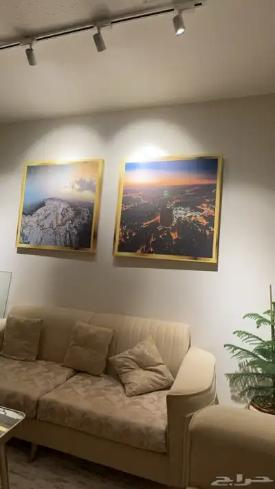 لوحتين مناظر طبيعيه 1