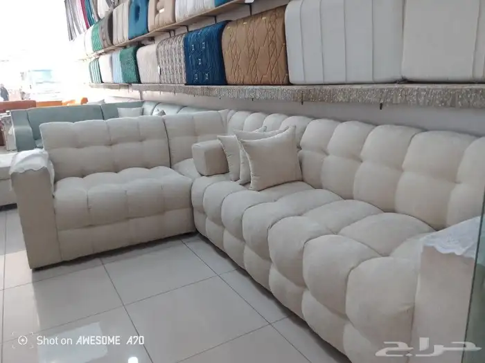 مفروشات الرياض  تفصيل جميع انواع الكنب والجلسات الارضي والست 7