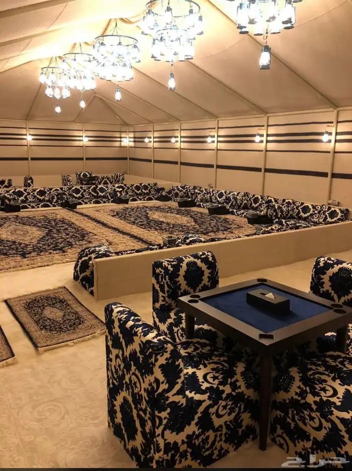 بناء وفك مخيمات البر 1