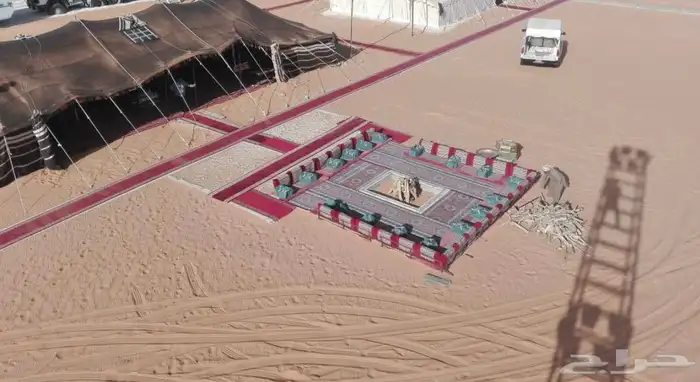 بناء وفك مخيمات البر 13