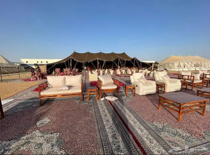 بناء وفك مخيمات البر 6