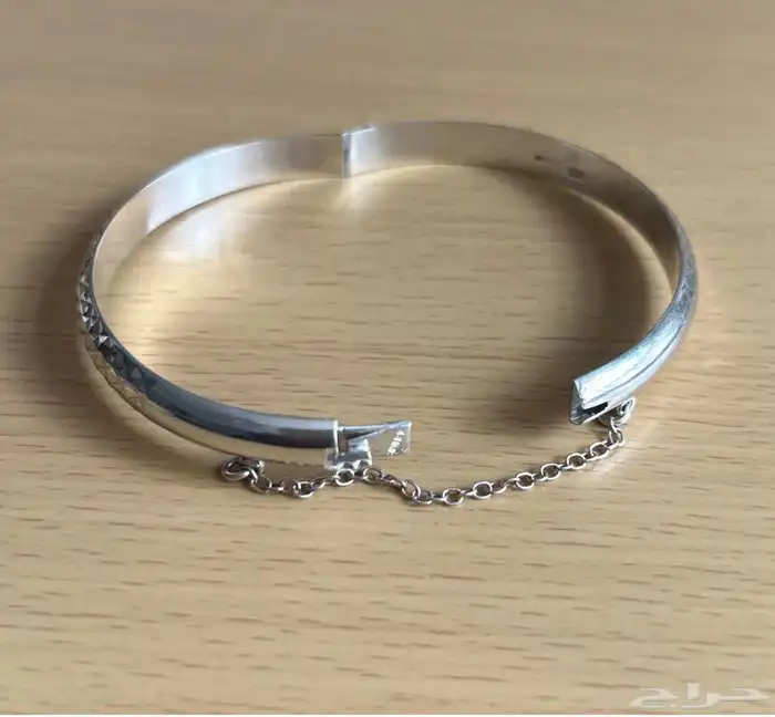 أسواره سوار فضة أصلية مختومة مع اسم المصمم TJC 3