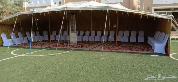 تأجير خيام وجلسات شعبيه وطاولات وكراسي وخدمة ضيافة وافتتاح 7