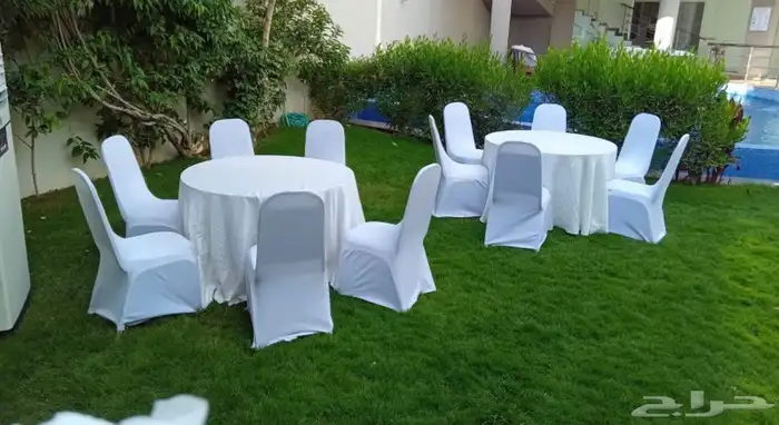 تأجير خيام وجلسات شعبيه وطاولات وكراسي وخدمة ضيافة وافتتاح 24