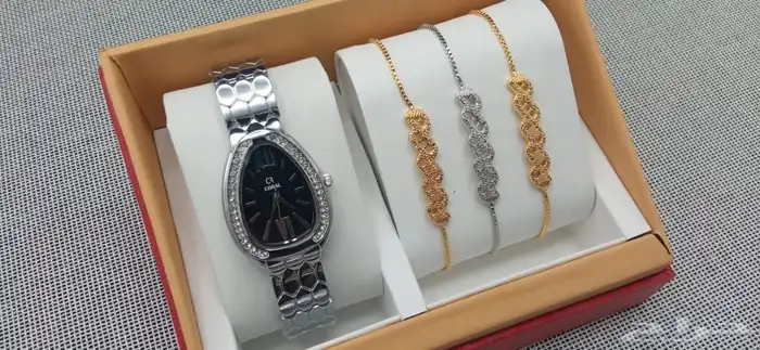 طقم ساعه نسائي فخم 24