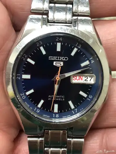 ساعة سيكو 5 اتوماتيك جالية SEIKO 5 0