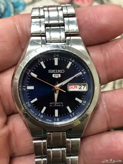 ساعة سيكو 5 اتوماتيك جالية SEIKO 5 3