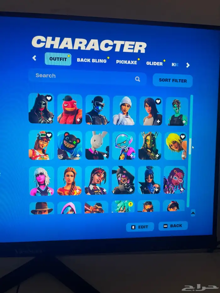 حساب فورت نادر فيه بنت الطياره البسكوت والناريه نادرره 2