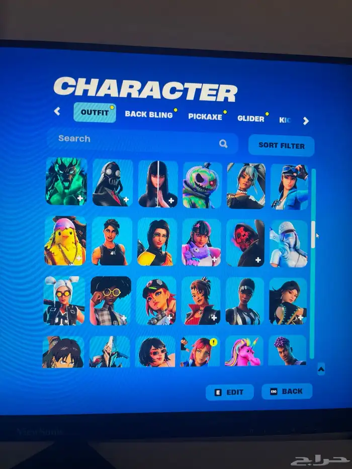 حساب فورت نادر فيه بنت الطياره البسكوت والناريه نادرره 3