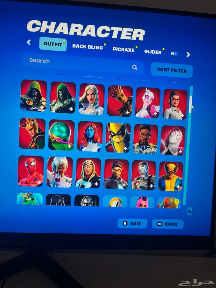 حساب فورت نادر فيه بنت الطياره البسكوت والناريه نادرره 1