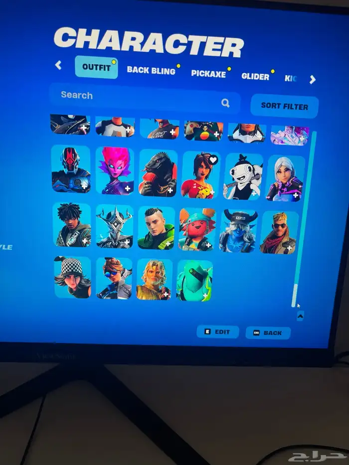 حساب فورت نادر فيه بنت الطياره البسكوت والناريه نادرره 8