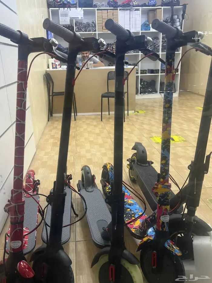 سكوتر الوحش سكوتر شاموي بطاريات كفرات سكوتر درفت 0