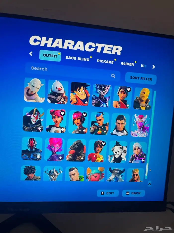 حساب فورت نادر فيه بنت الطياره البسكوت والناريه نادرره 9