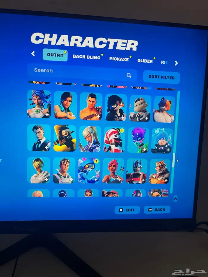 حساب فورت نادر فيه بنت الطياره البسكوت والناريه نادرره 6