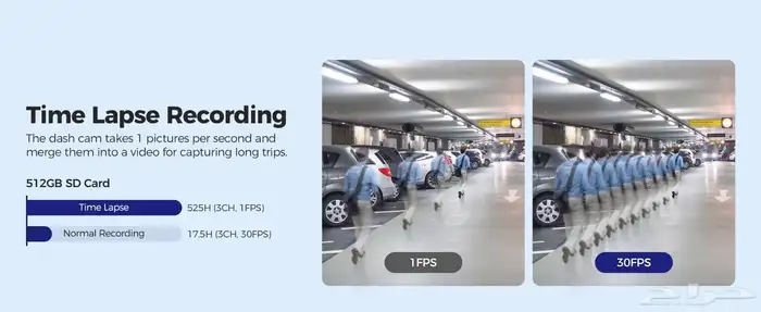 عرض السنة الجديده داش كام ازدوم M550 MAX 15