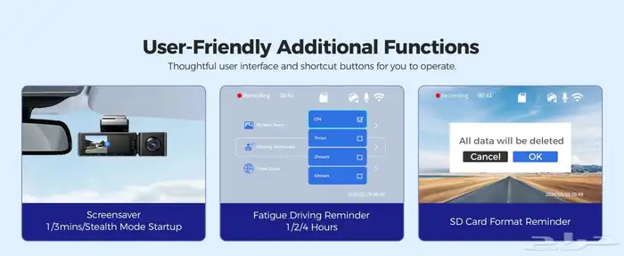 عرض السنة الجديده داش كام ازدوم M550 MAX 16