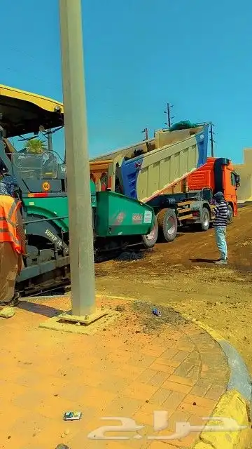عمل اسفلت وطريقة واجيه منزال 0