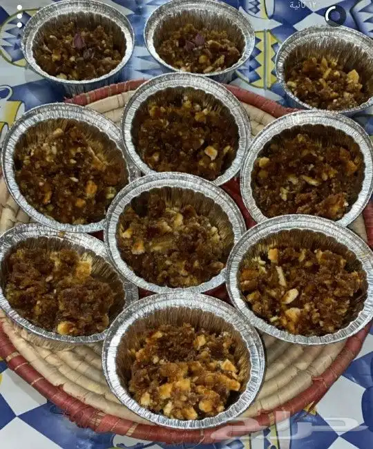 بيتزا قطنيه وسليق وحلى الحطب وقشد 2
