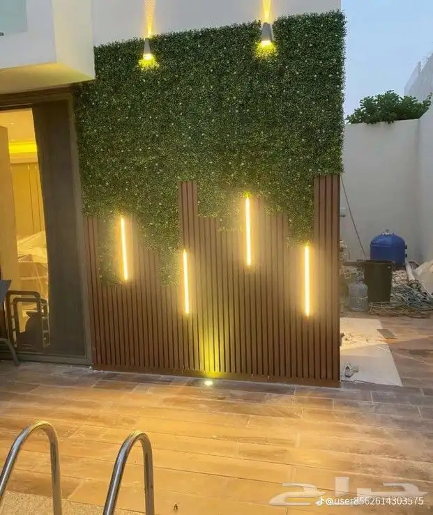 مضلات سواتر برجولات عشب صناعي 4
